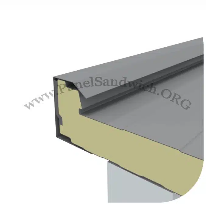 Remate para panel sandwich lateral panel de 50
