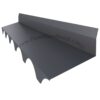 Slate gray slate gray imitation tile back panel cap for sandwich panels