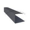 Side trim for sandwich panel imitation tile slate grey color