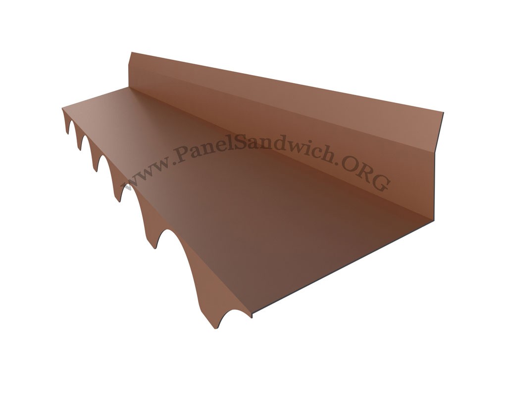 Sandwich Panel Tile Ral 8004 Finishes