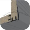 3020 - L Shape Trim - Exterior 10 x 10