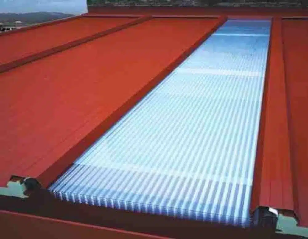 Luz natural para las cubiertas